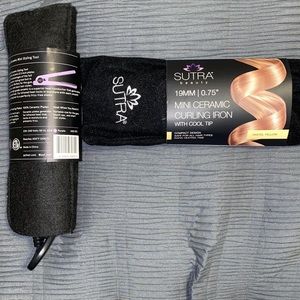 Mini / travel size straightener and curling wand
